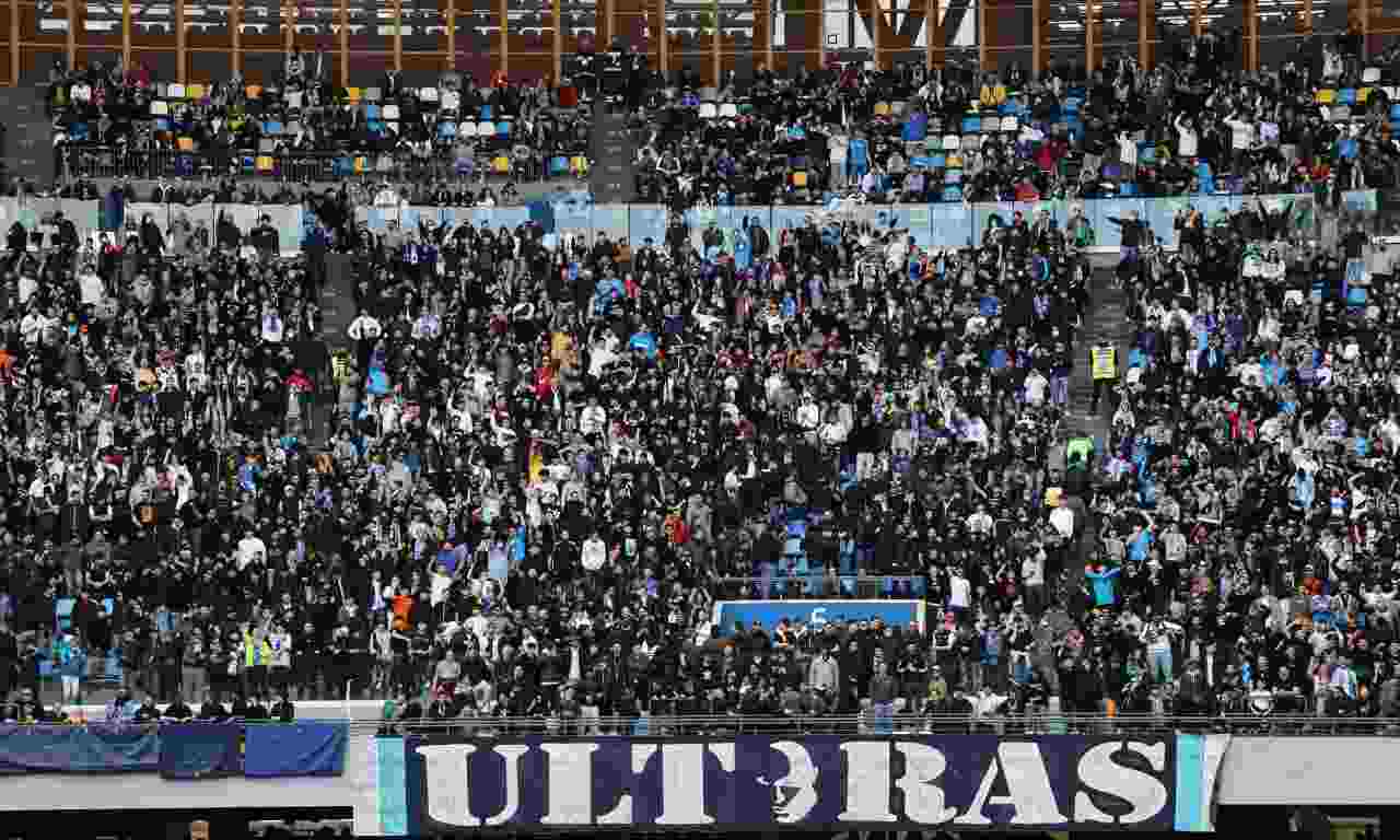 Tifosi del Napoli al Maradona 