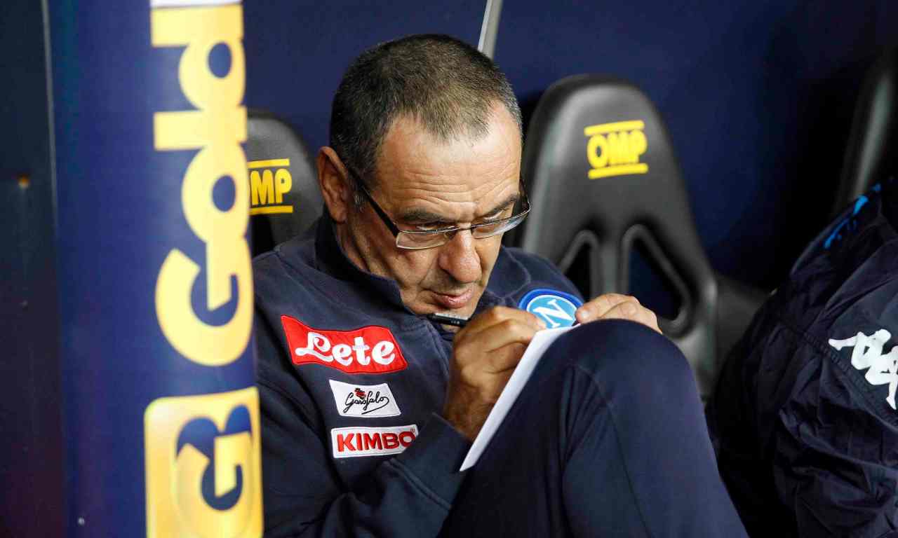 Sarri ai tempi del Napoli 