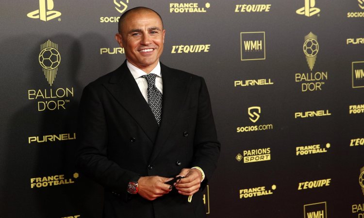 Fabio Cannavaro premiazione