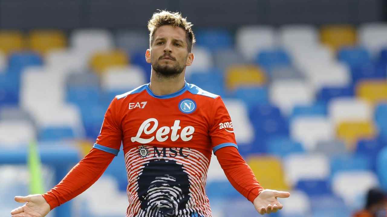 Dries Mertens, una sola richiesta al Napoli