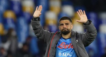 Napoli celebra Insigne: avverrà prima del match con il Genoa