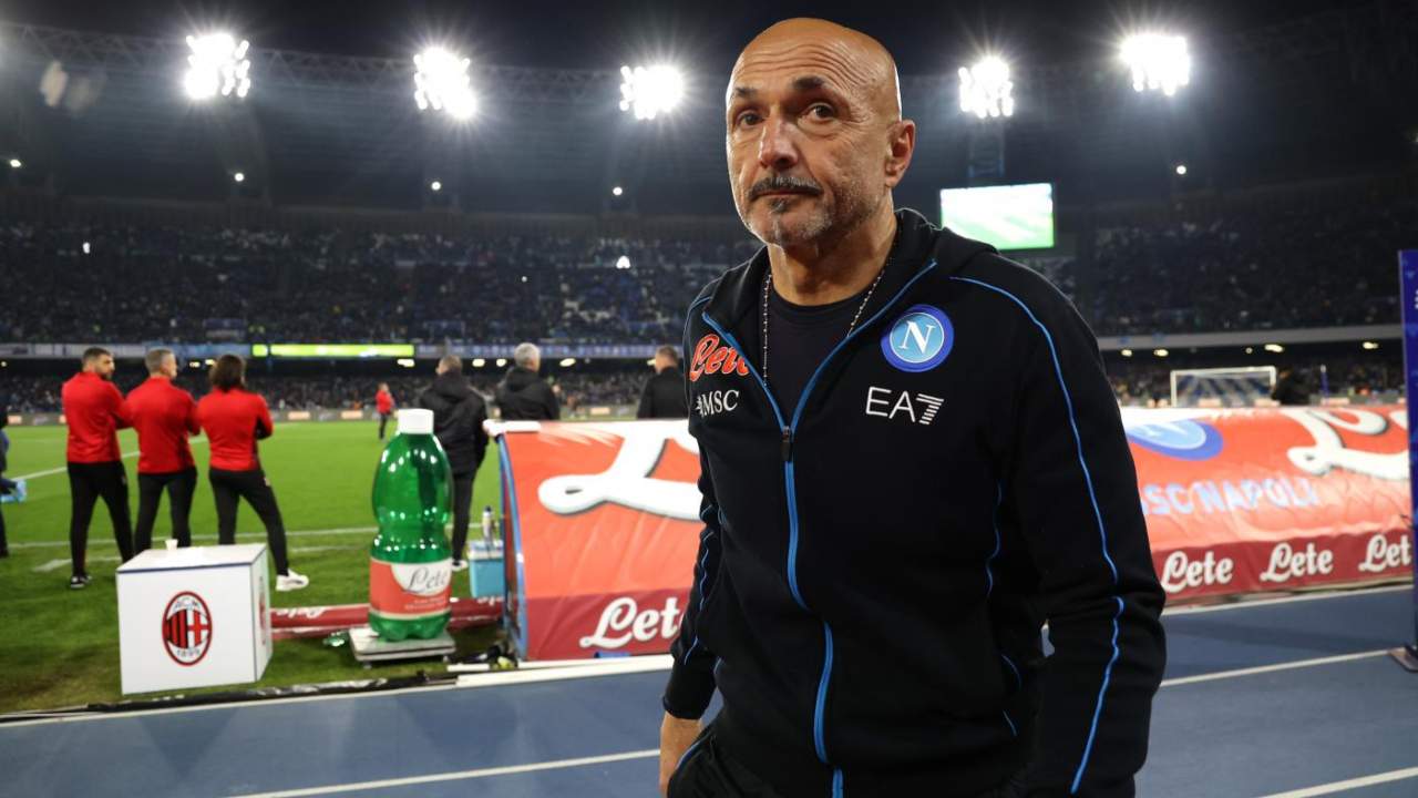 Luciano Spalletti perplesso