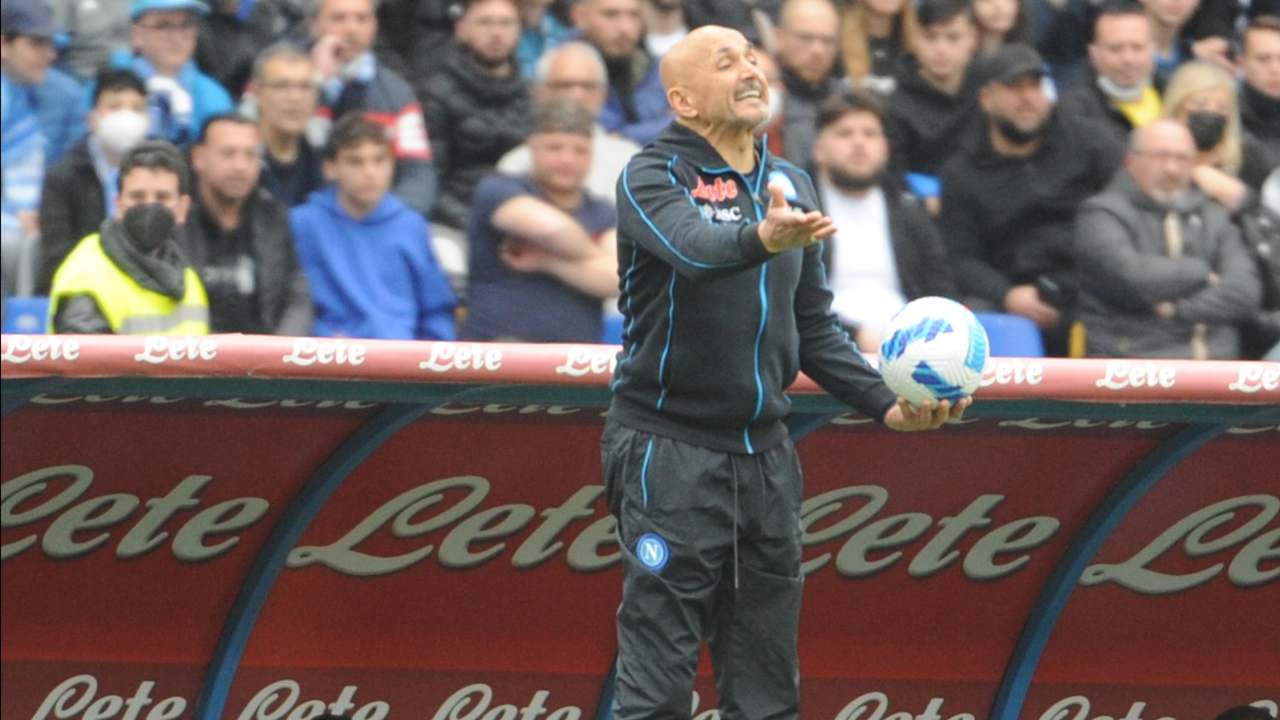 Luciano Spalletti urla