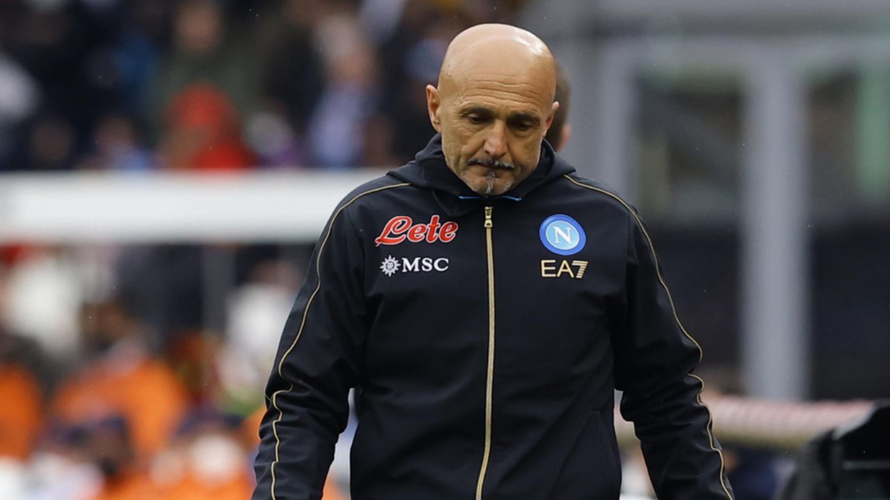 Luciano Spalletti sconsolato