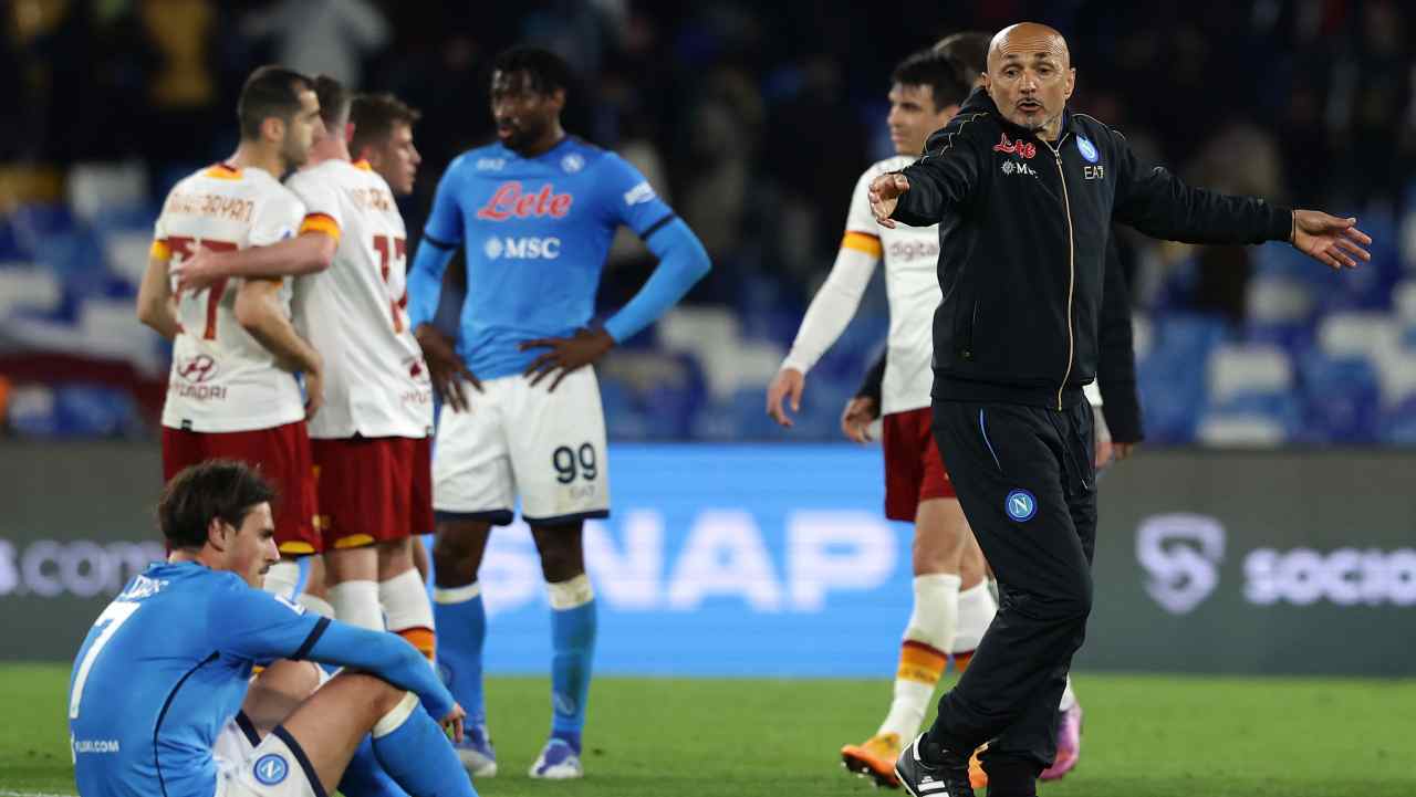 Napoli Roma delusione