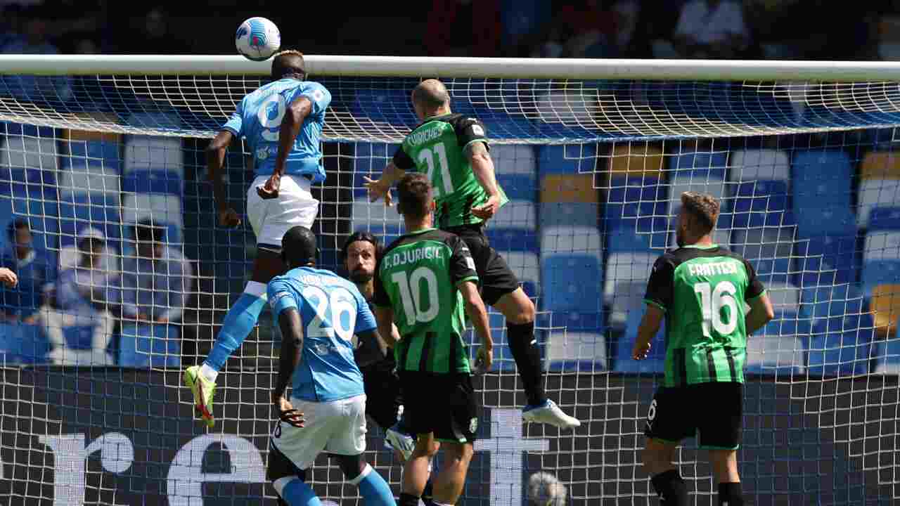 Osimhen gol Sassuolo