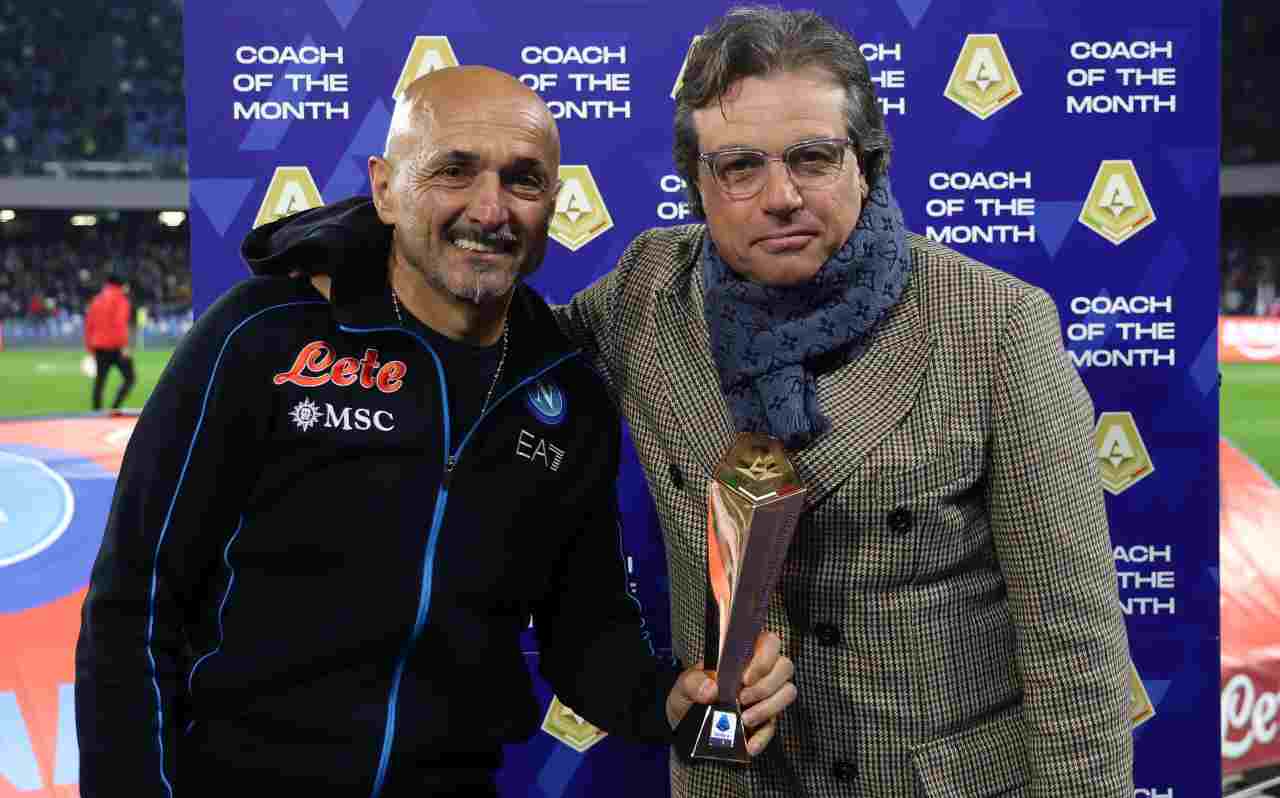 Giuntoli con Spalletti 