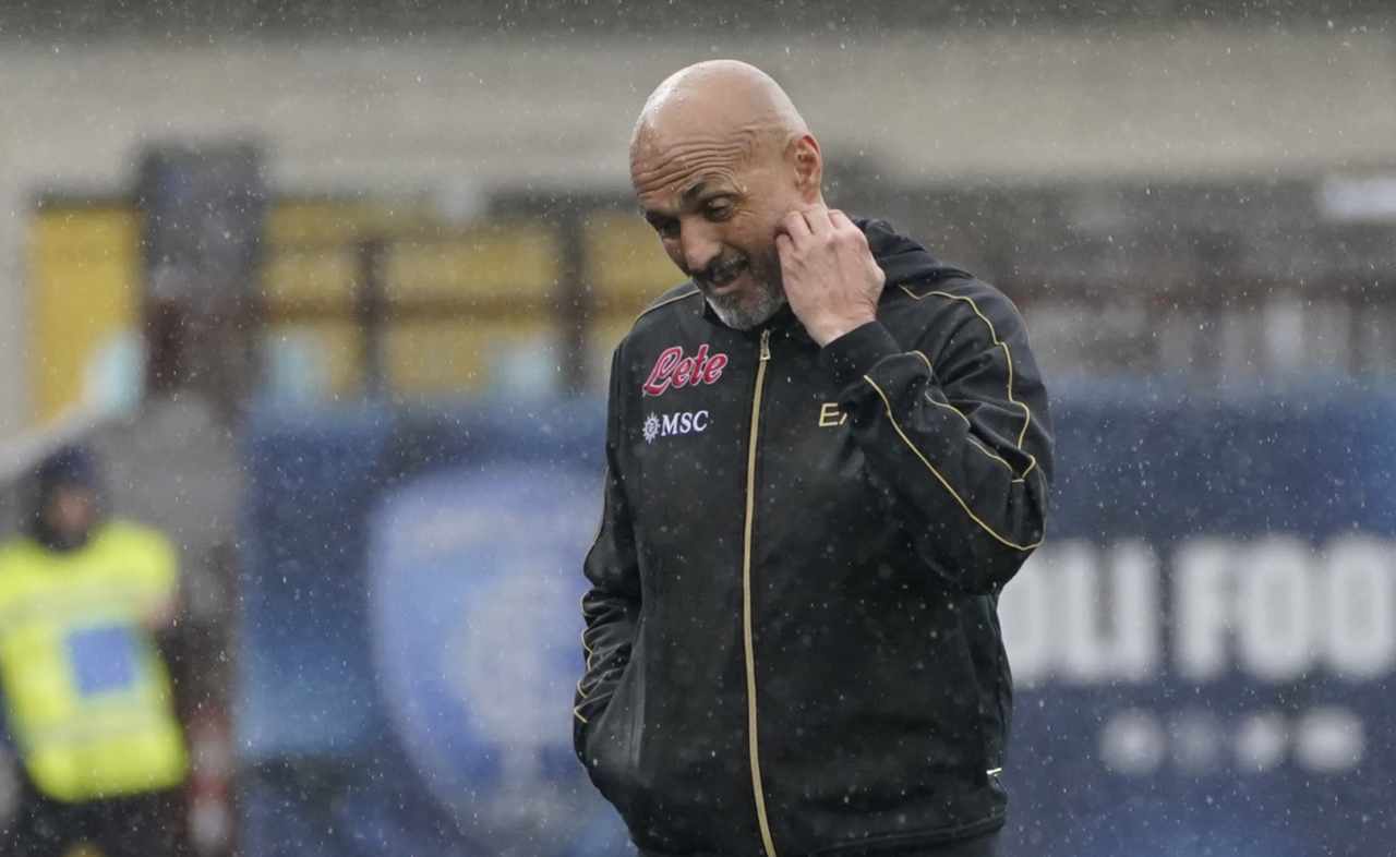 Luciano Spalletti perplesso