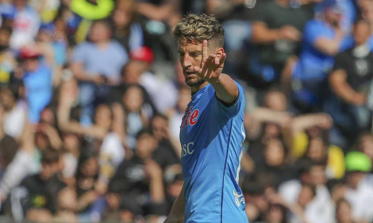 Mertens contro il Genoa