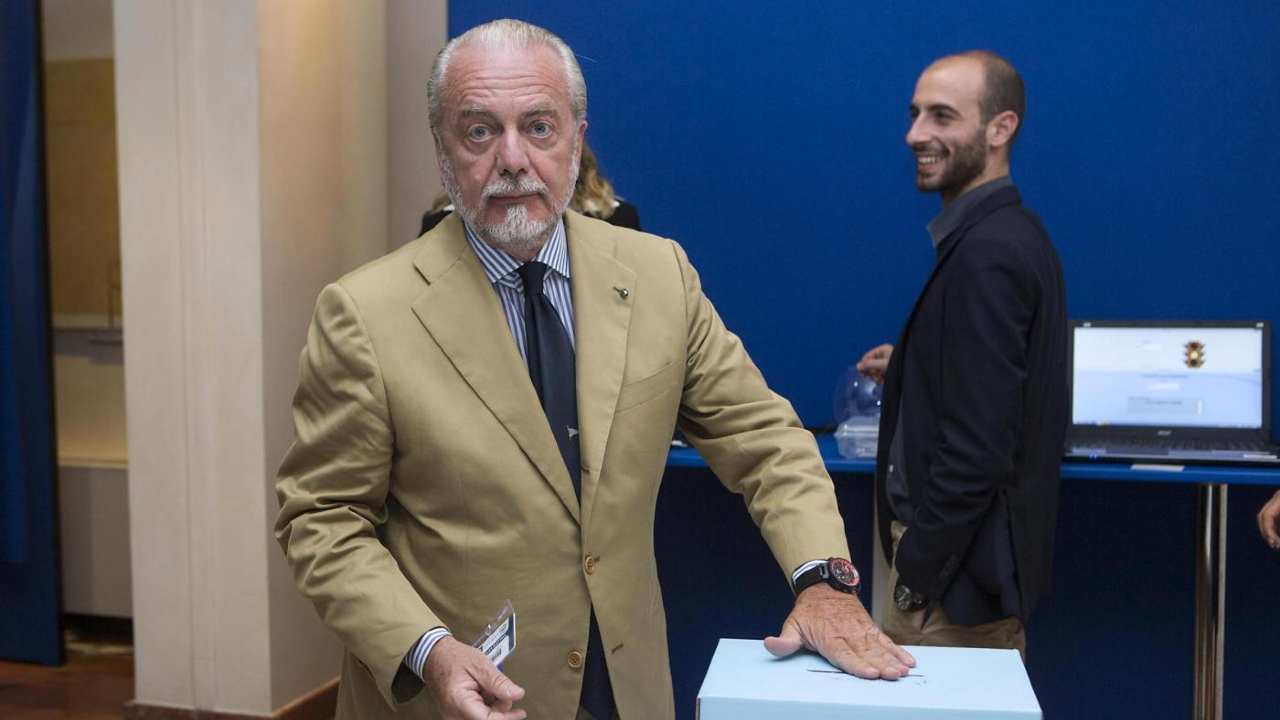 Aurelio De Laurentiis, presidente Napoli 