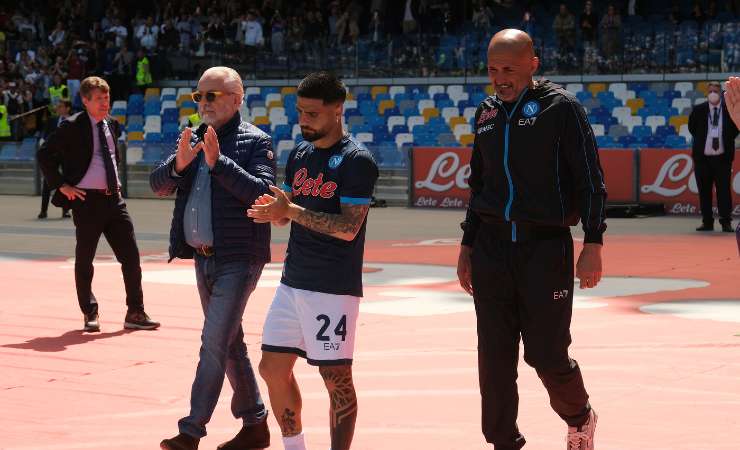 De Laurentiis, Insigne e Spalletti