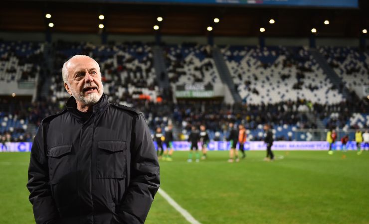 Aurelio De Laurentiis chiama il Sassuolo