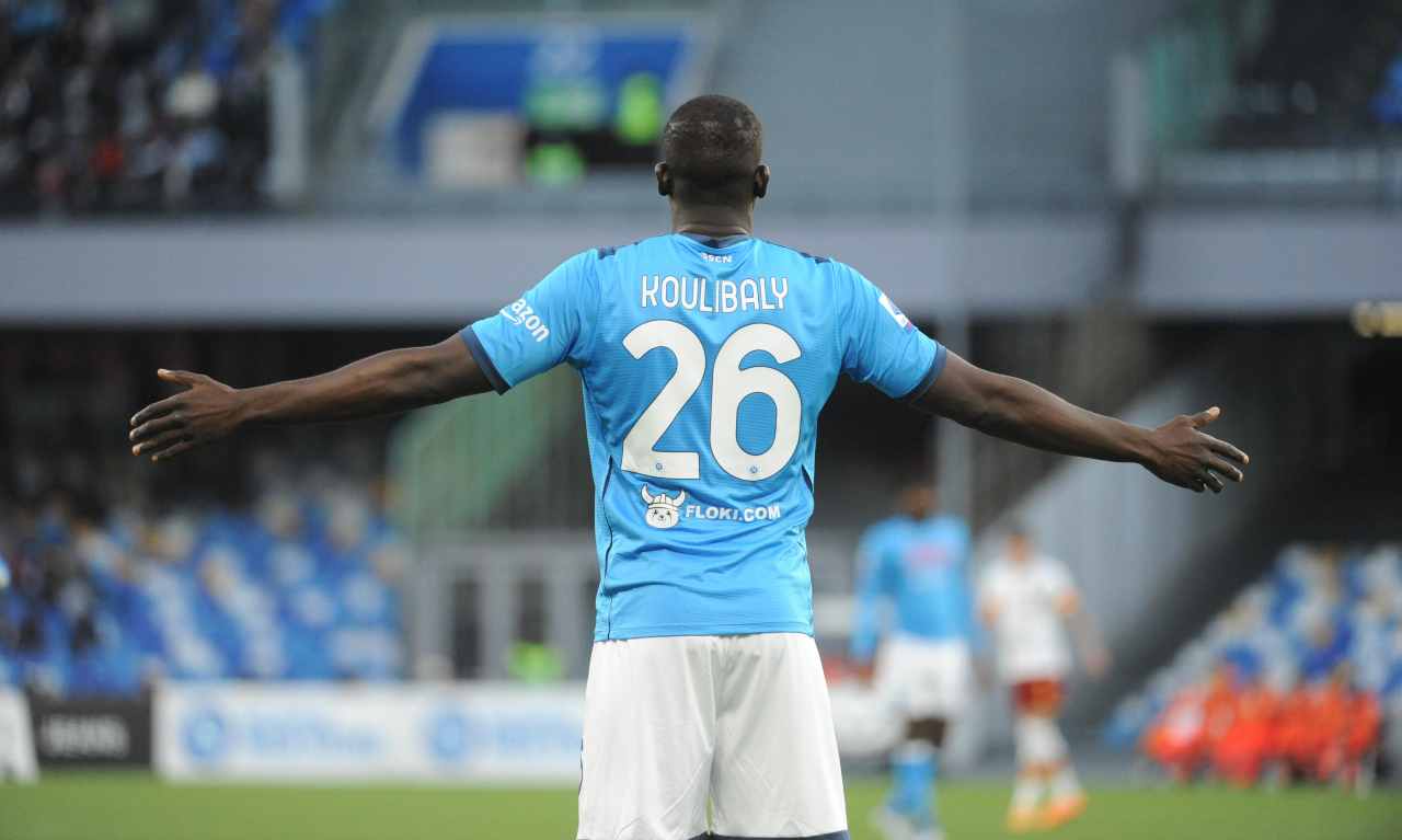 Koulibaly esulta