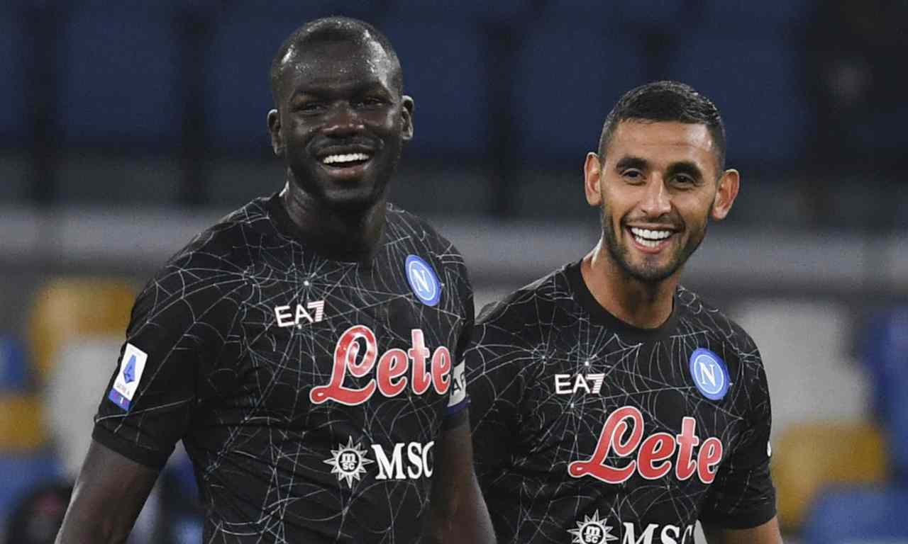 Kalidou Koulibaly con Ghoulam