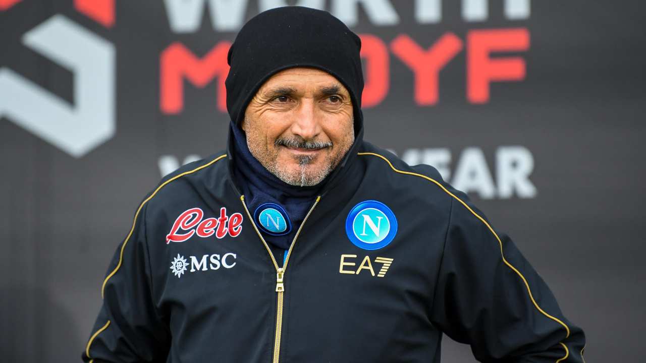 Luciano Spalletti sorride