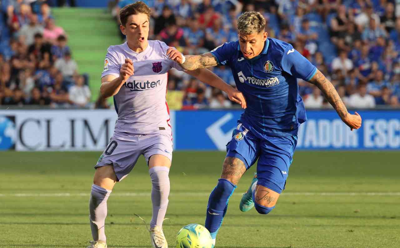 Olivera con la maglia del Getafe 