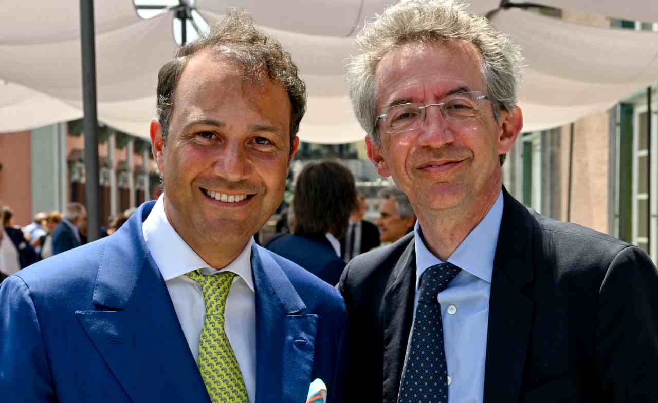 Iervolino con il sindaco Manfredi 