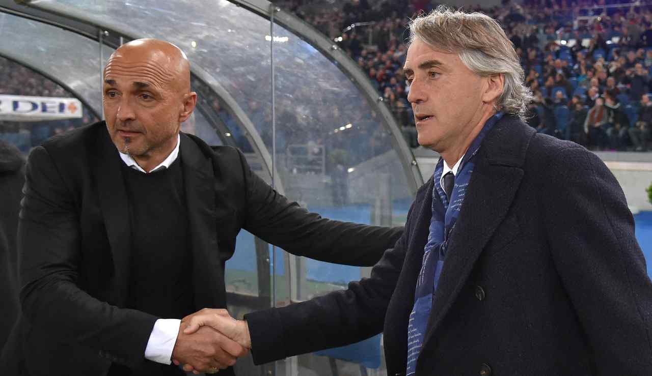 Mancini e Spalletti si salutano 