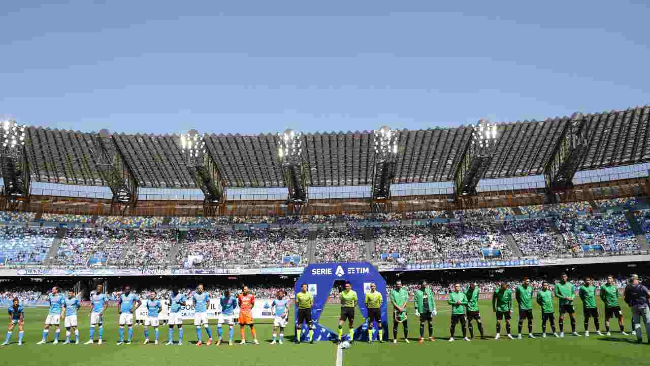 Napoli Sassuolo ingresso 