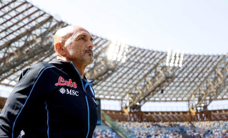 Spalletti, allenatore del Napoli 
