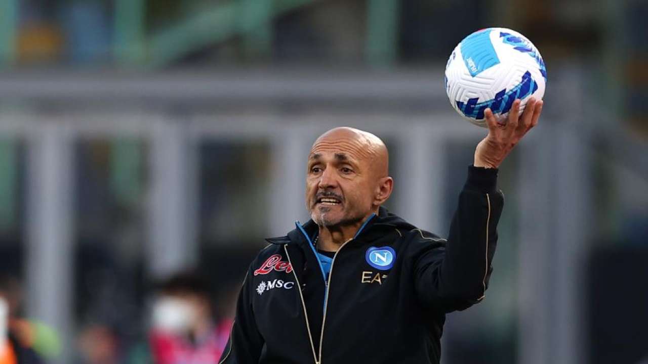 Spalletti, allenatore del Napoli 