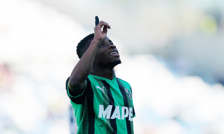 Traoré Sassuolo esulta