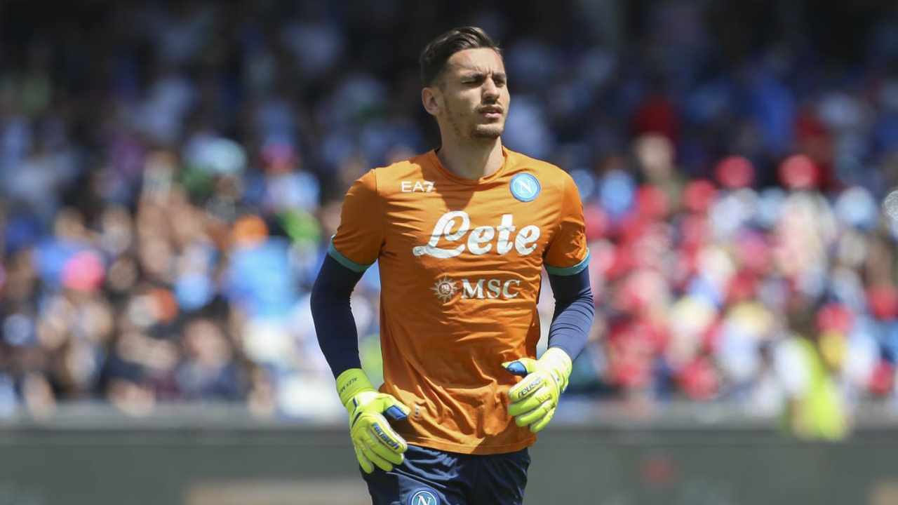 Alex Meret, portiere del Napoli