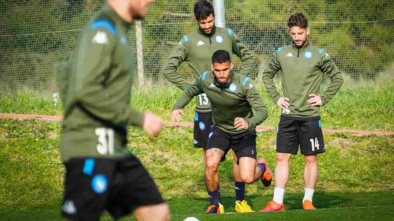 allenamento napoli