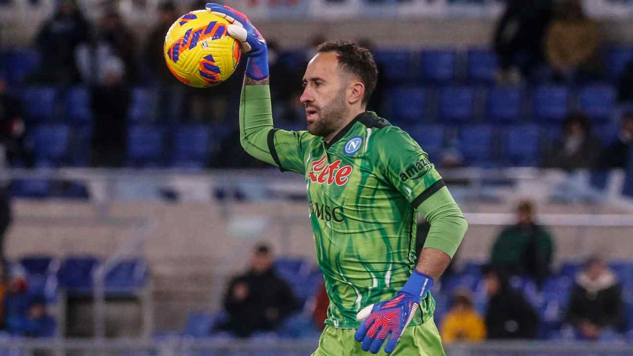 David Ospina in azione