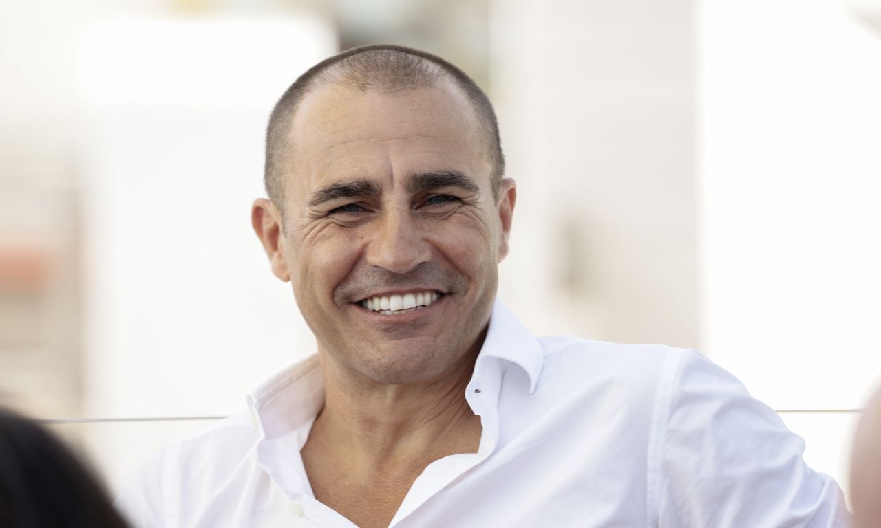 Fabio Cannavaro sorride 