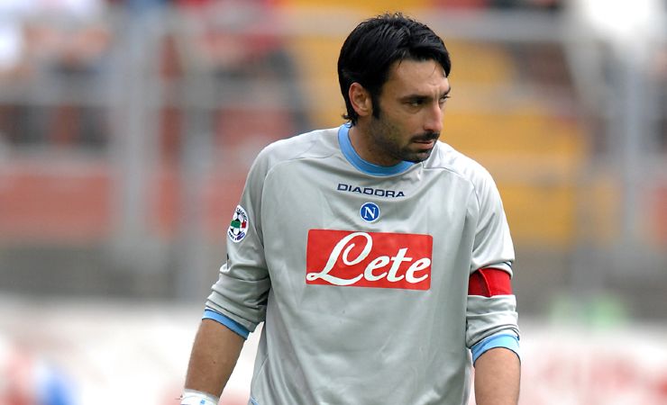 Gennaro Iezzo, il portiere della promozione in Serie A del Napoli