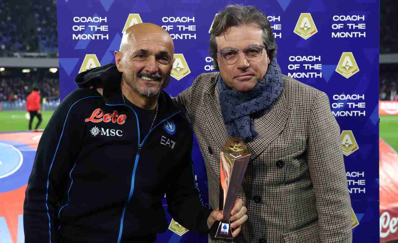 Giuntoli premia Spalletti