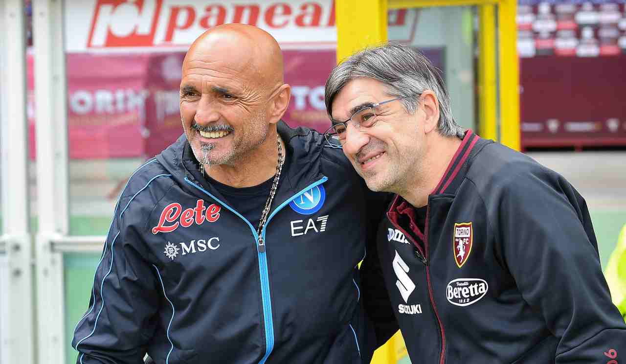 Juric con Spalletti