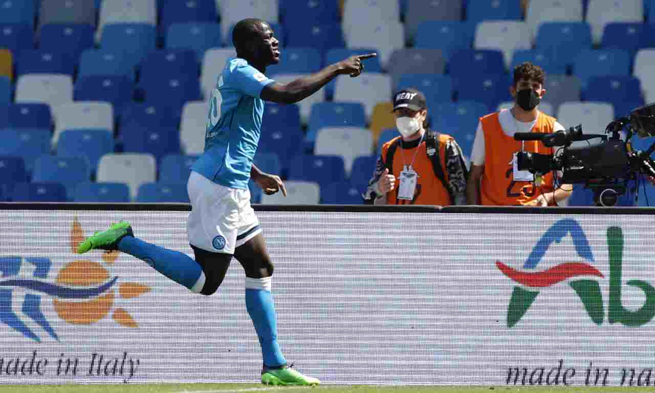 Koulibaly esulta 