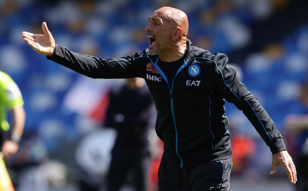 Spalletti arrabbiato 