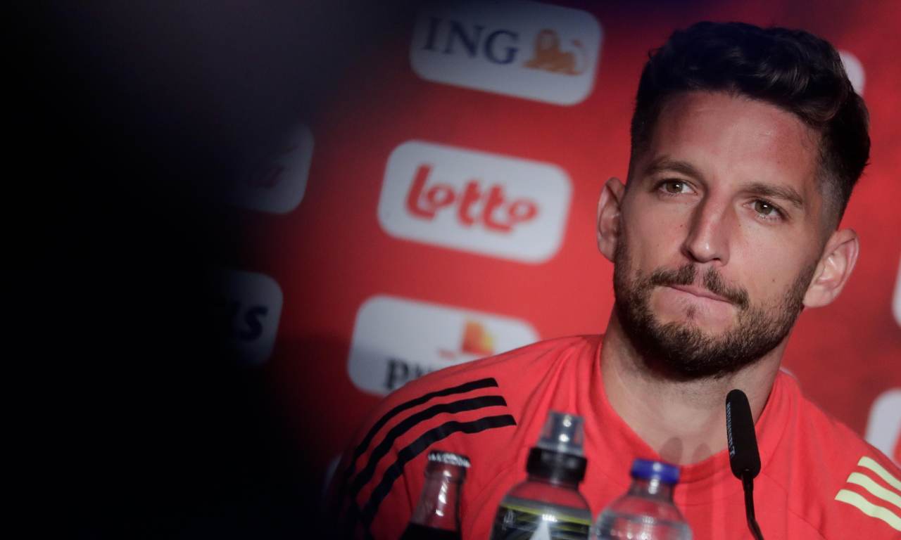 Mertens in conferenza stampa 