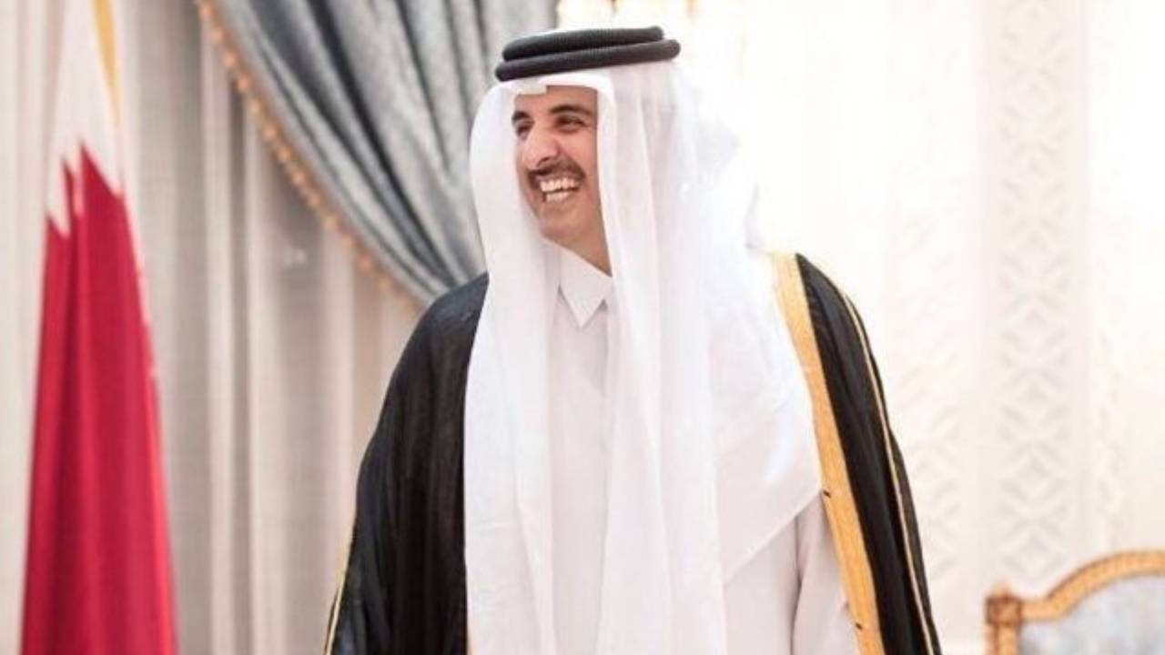 Mohammed bin Hamad bin Khalifa Al Thani sorride
