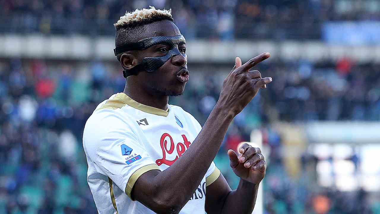 Victor Osimhen, attaccante del Napoli