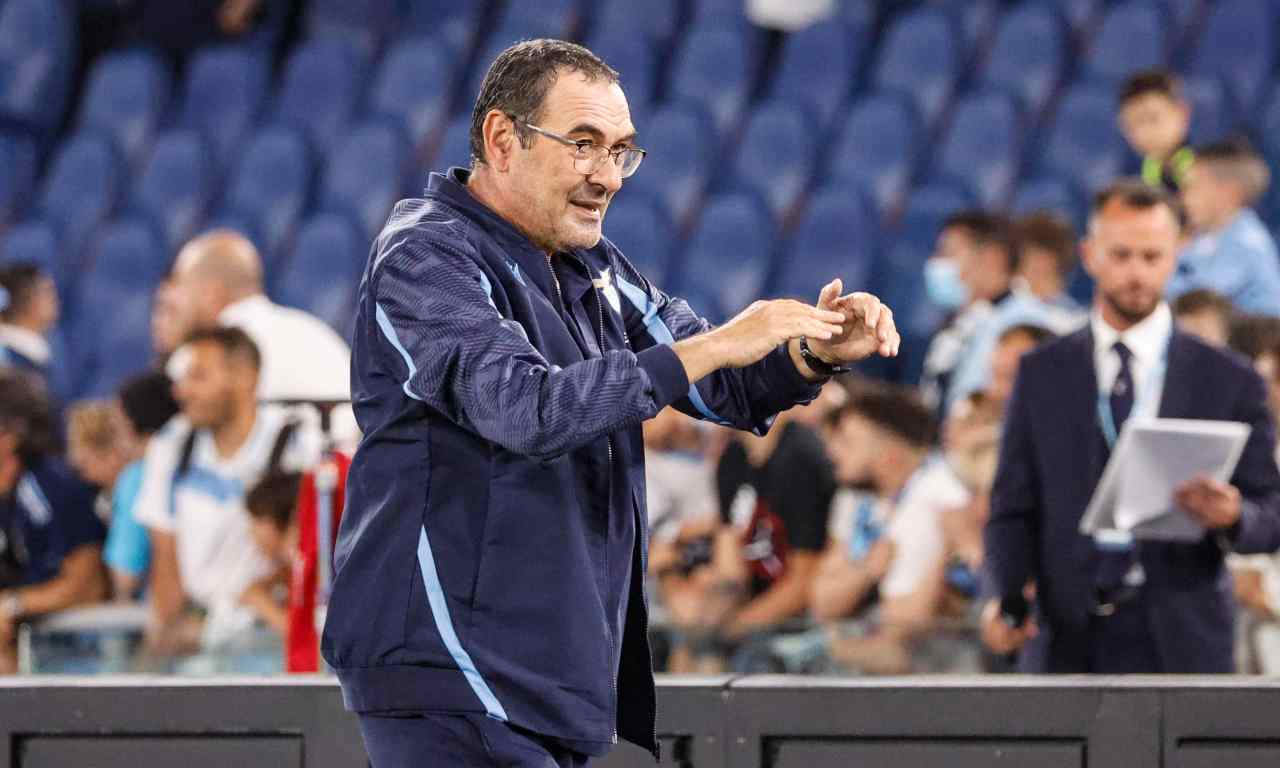 Sarri all'Olimpico