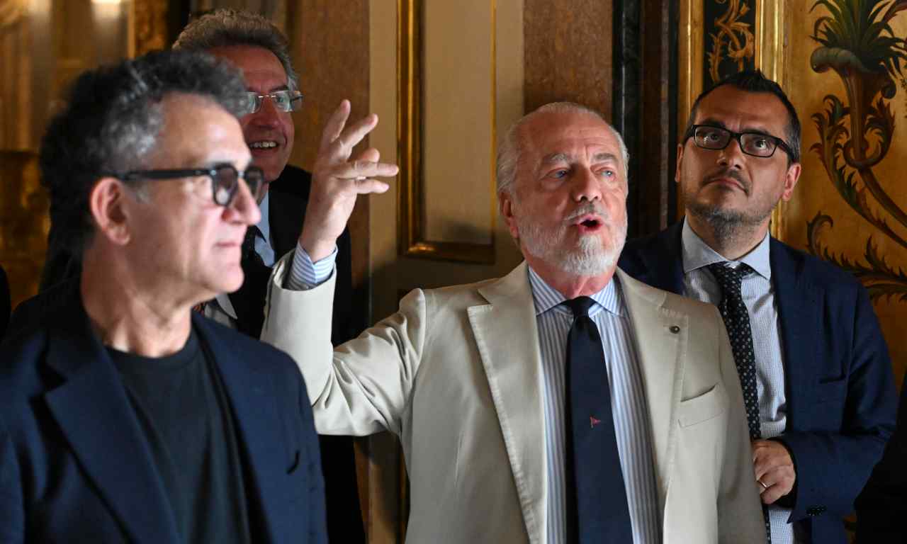 De Laurentiis a Palazzo Reale 