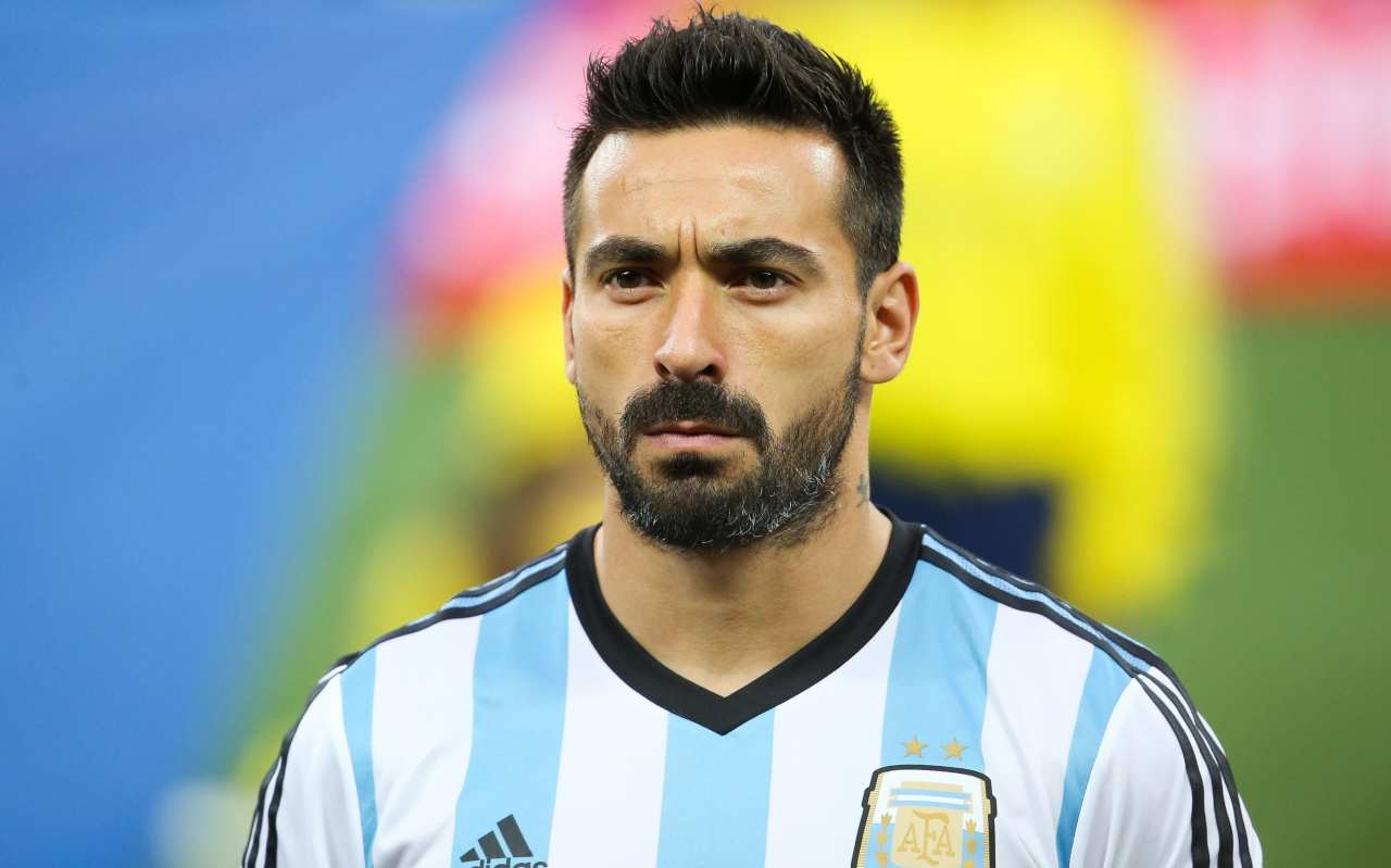 Lavezzi con la Nazionale 