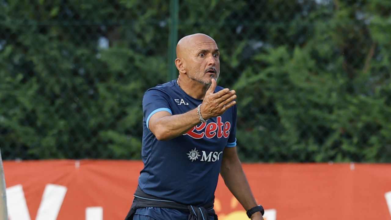 Luciano Spalletti allenatore del Napoli
