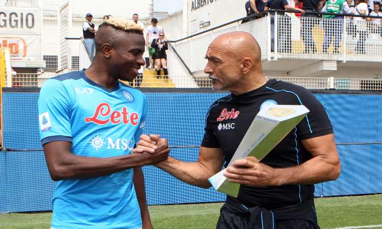 Spalletti Osimhen premio