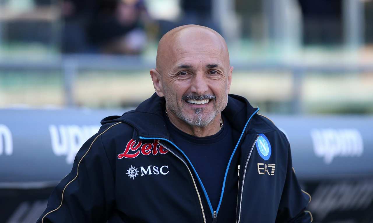 Luciano Spalletti sorride 