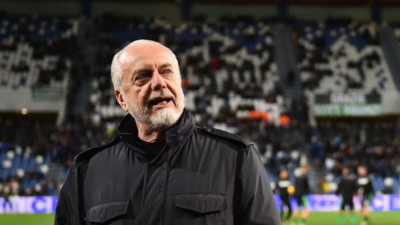 Aurelio De Laurentiis, presidente del Napoli