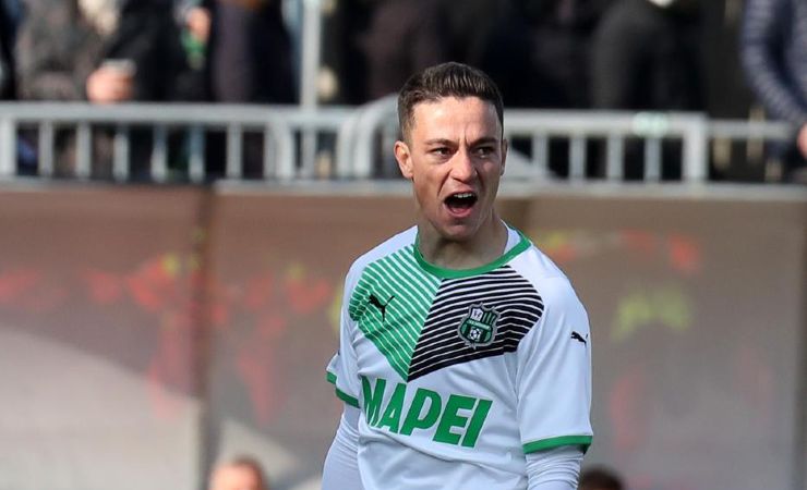 Giacomo Raspadori, attaccante del Sassuolo nel mirino del Napoli