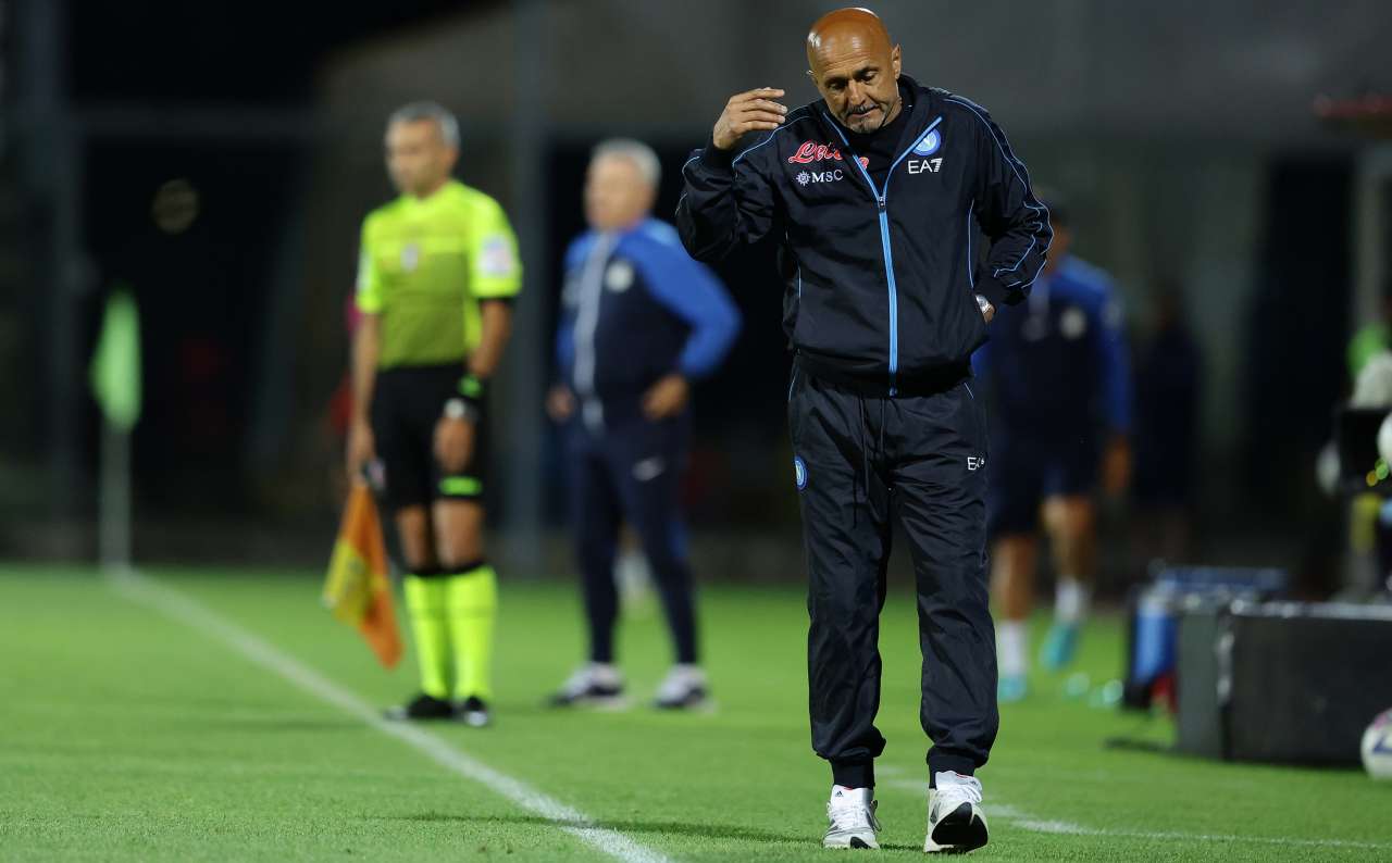 Spalletti pensieroso 