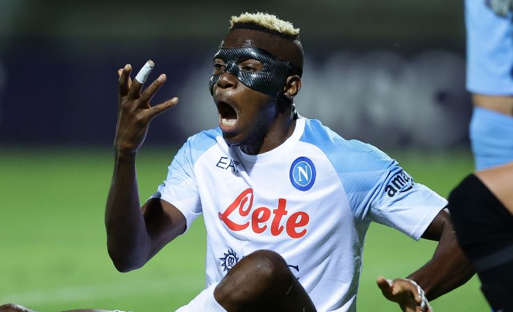 Osimhen, attaccante del Napoli