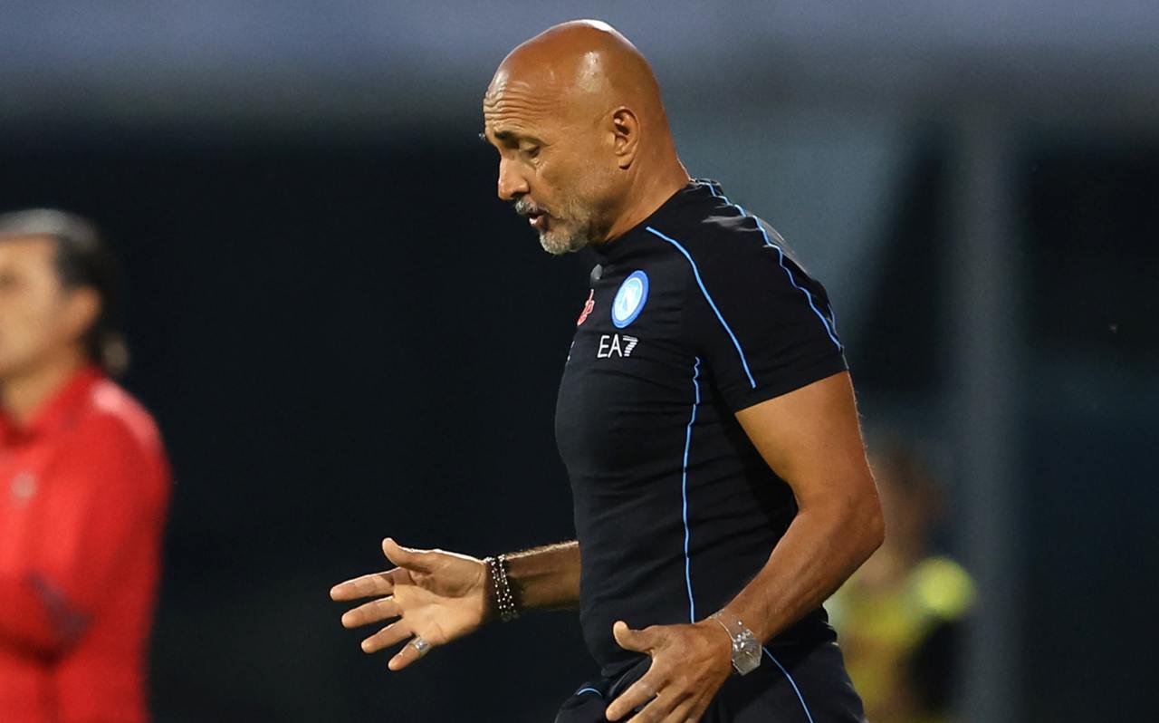 Spalletti pensieroso 