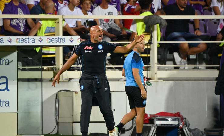 Luciano Spalletti in Fiorentina-Napoli